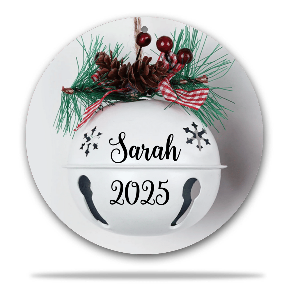 Personalized Set - Bundle - Custom Name & Year's Jingle Bell - Custom 2025 Jingle Bell_5