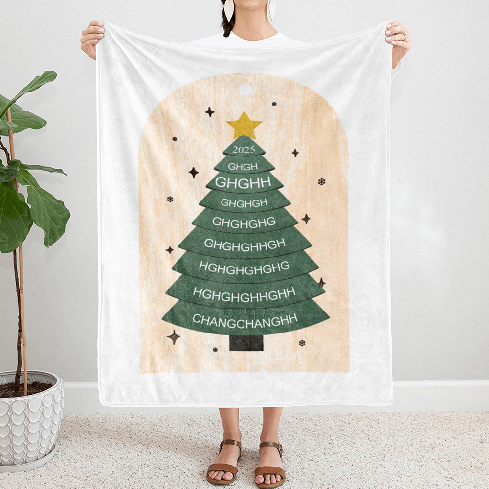 HaLTT - Text cong - Personalized Blanket