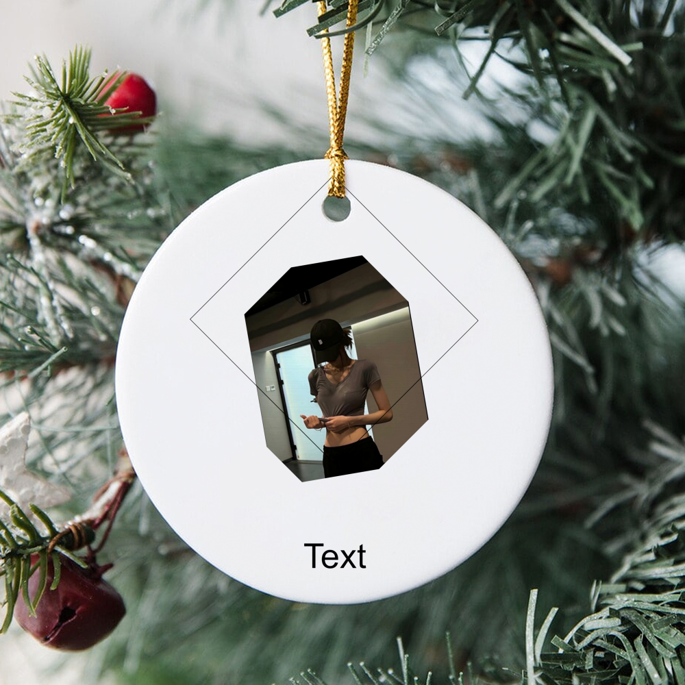 Test Mockup Lam test circle ornament