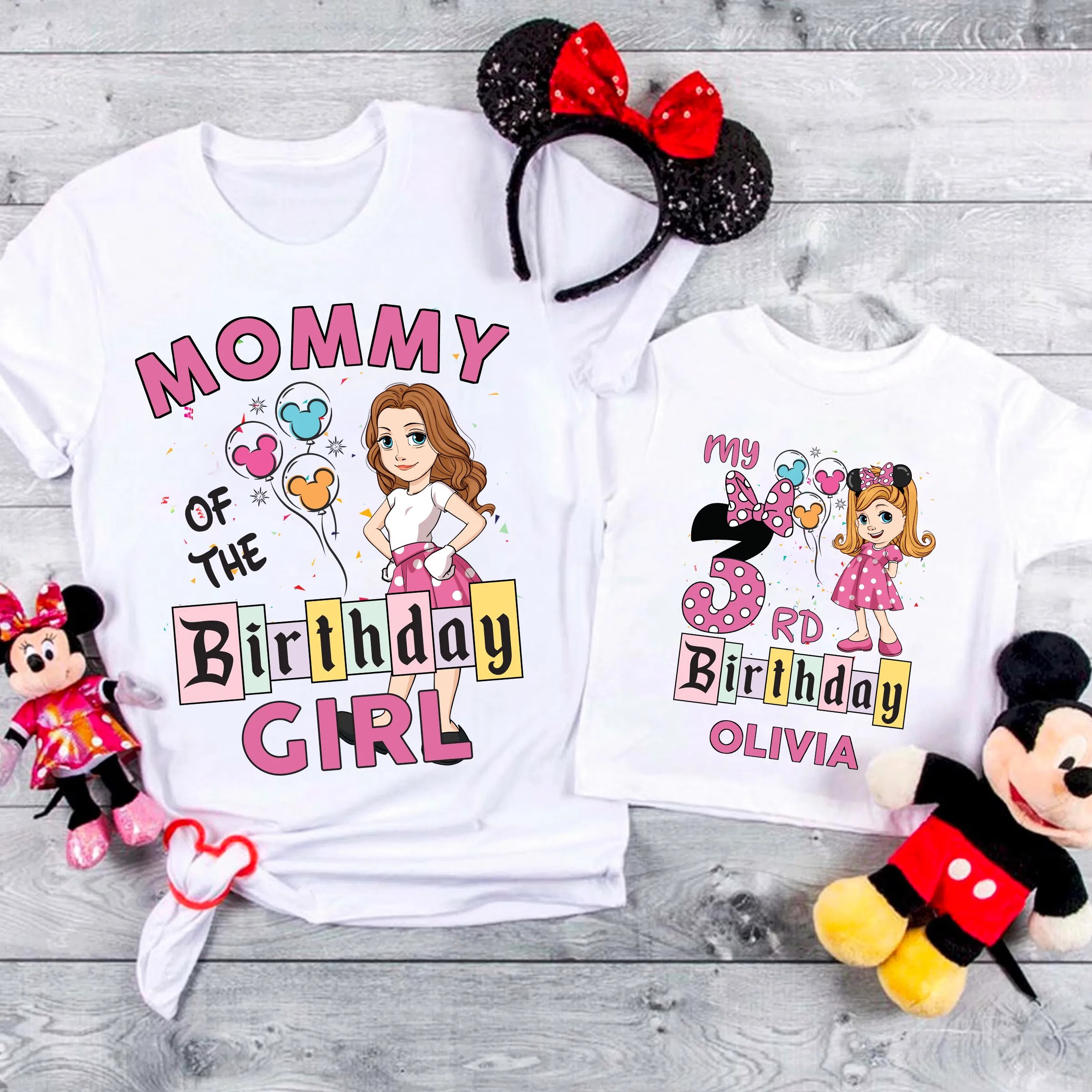 Personalized Set - Family Gifts - HAPPY BIRTHDAY | Family 2024 Shirts, Family Matching T-shirt, Custom holiday Family Shirts edit_2