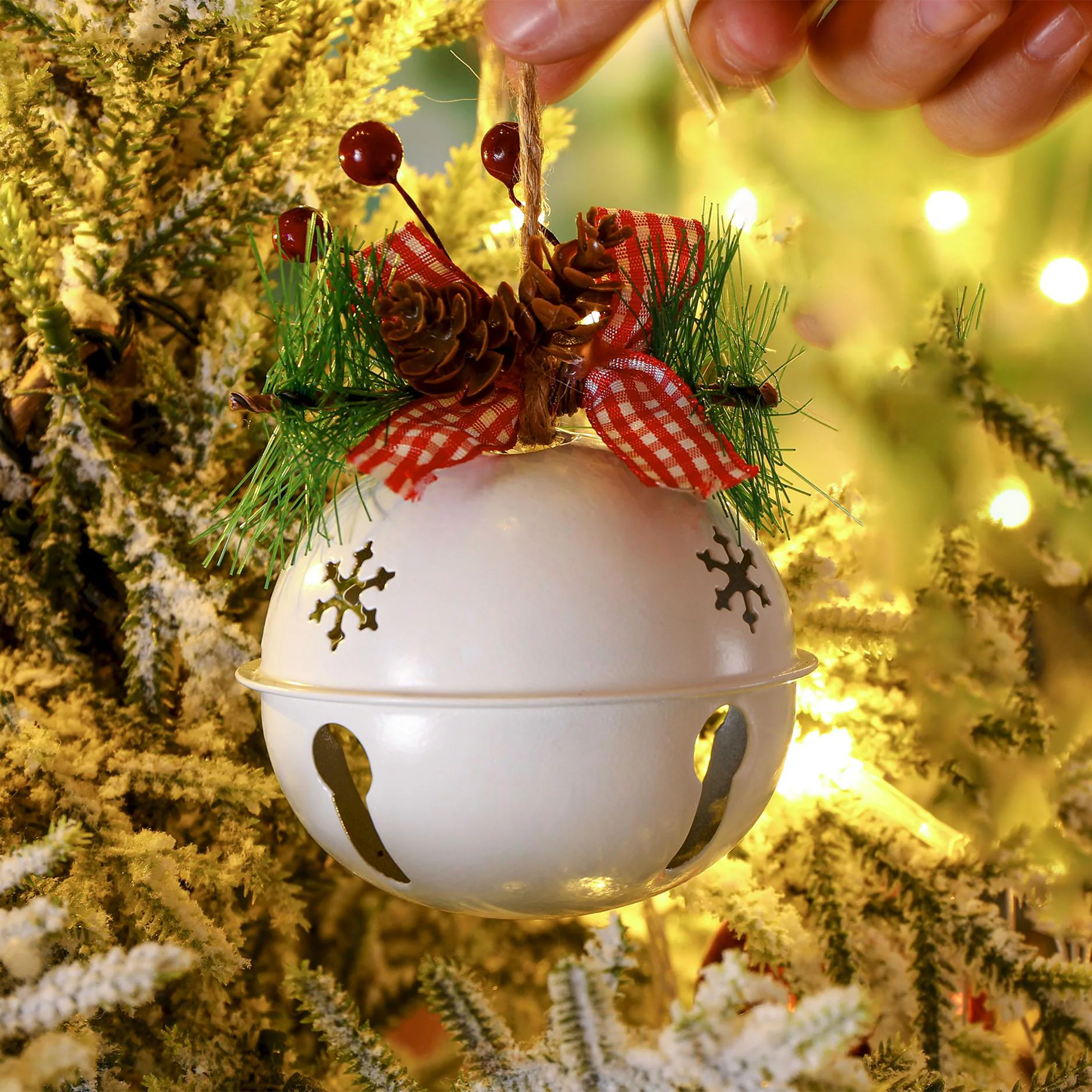 Custom Name & Year's Jingle Bell - Custom 2025 Jingle Bell - tiennm